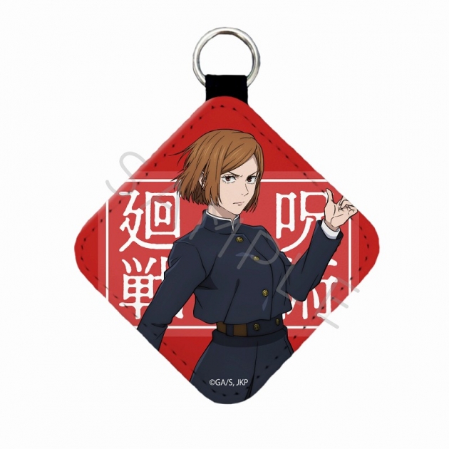 【グッズ-チャーム】呪術廻戦 レザーチャーム TC(釘崎野薔薇)
