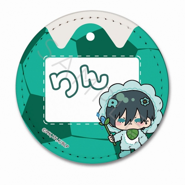【グッズ-バッチ】TVアニメ『ブルーロック』 レザーバッジ(丸形) M-PB (糸師 凛)

