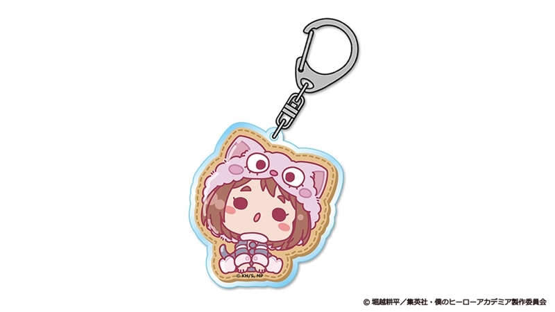 【グッズ-キーホルダー】僕のヒーローアカデミア アニマルmochocho アクリルキーホルダー オチャネコ
