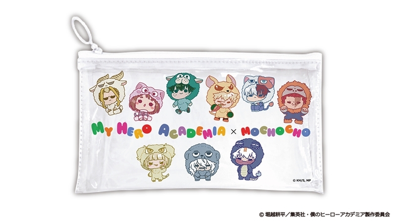 【グッズ-ポーチ】僕のヒーローアカデミア アニマルmochocho クリアポーチ
