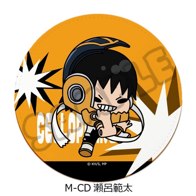 【グッズ-コースター】TVアニメ『僕のヒーローアカデミア』 みんなmochocho化大作戦!第5弾 レザーコースター M-CD(瀬呂範太)
