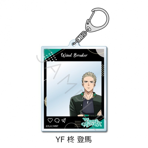 【グッズ-キーホルダー】TVアニメ『WIND BREAKER』 アクリルキーホルダー YF (柊 登馬)
