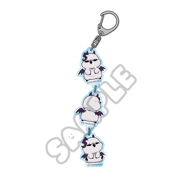 【グッズ-キーホルダー】アニメ『魔入りました!入間くん』 アクリルキーホルダー MH(モフエゴ)
