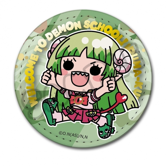 【グッズ-バッチ】アニメ『魔入りました!入間くん』 レザーバッジ(丸形) MC(ウァラク・クララ)
