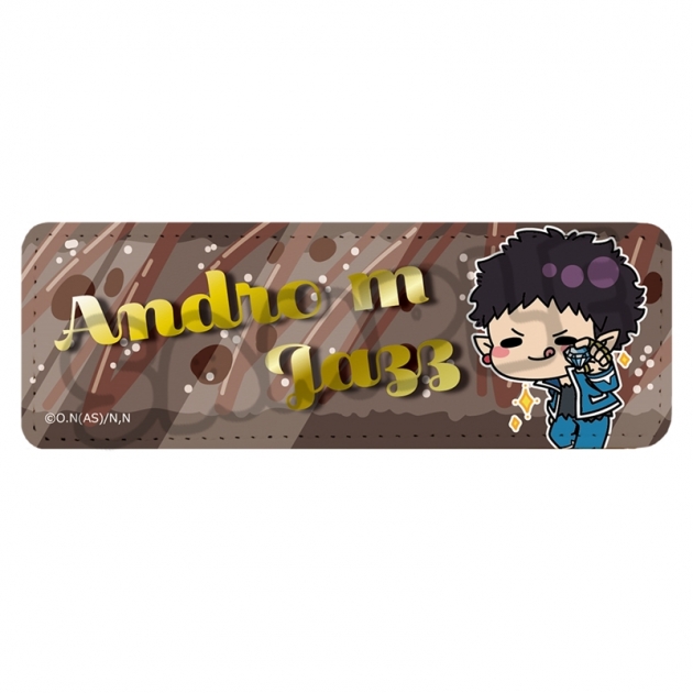 【グッズ-バッチ】アニメ『魔入りました!入間くん』 レザーバッジ(ロング) ME(アンドロ・M・ジャズ)

