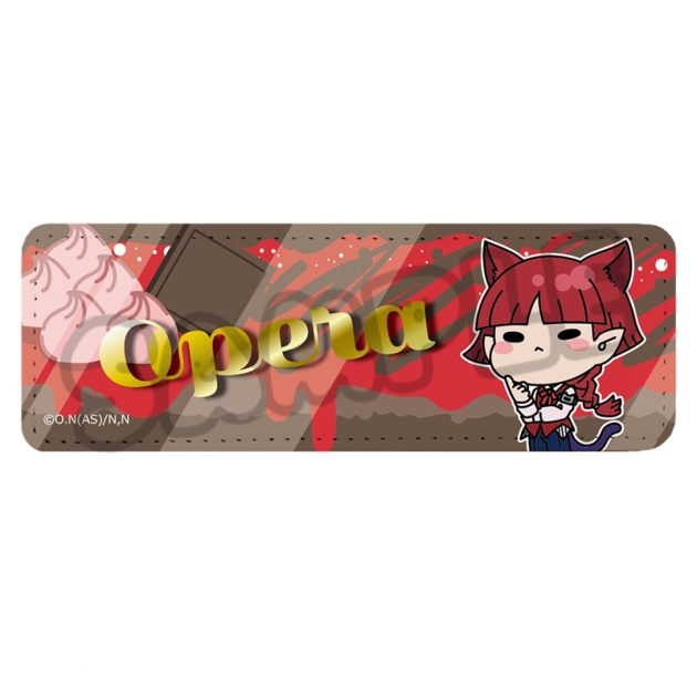 【グッズ-バッチ】アニメ『魔入りました!入間くん』 レザーバッジ(ロング) MF(オペラ)
