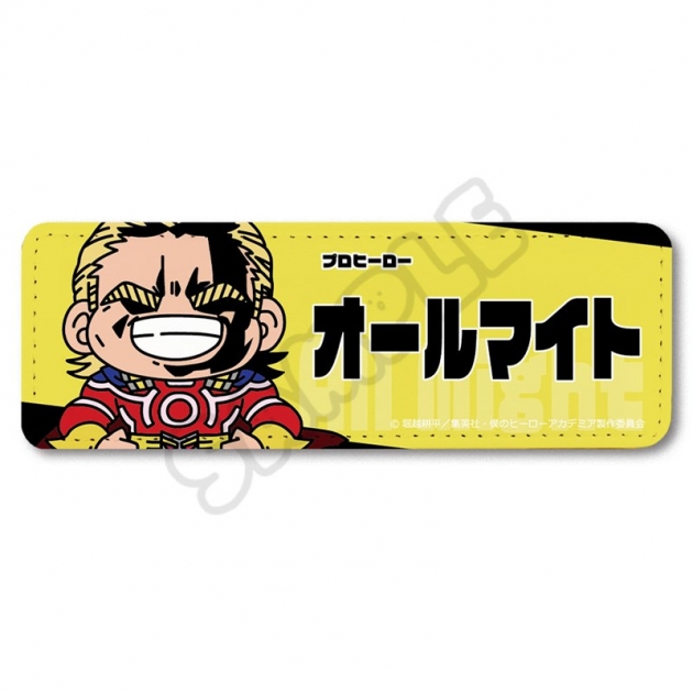 【グッズ-バッチ】TVアニメ『僕のヒーローアカデミア』 みんなmochocho化大作戦!第6弾 レザーバッジ(ロング) M-IA(オールマイト)
