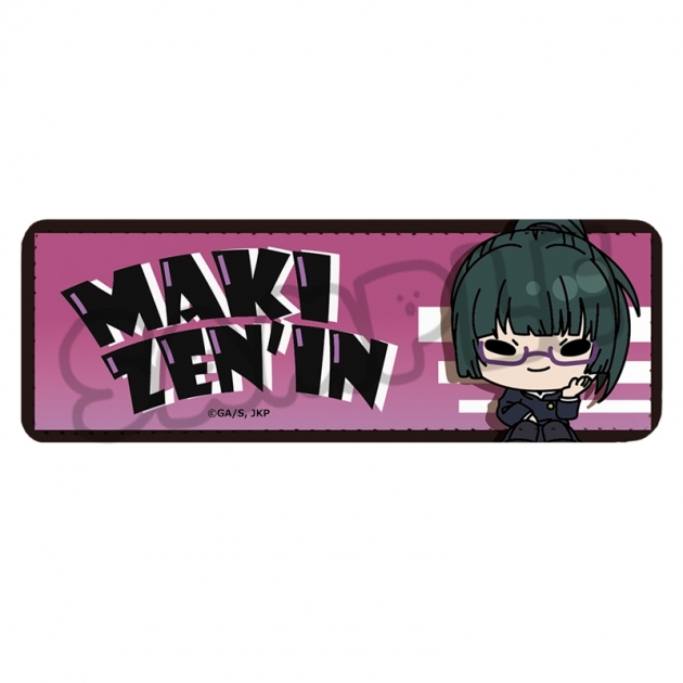 【グッズ-バッチ】TVアニメ「呪術廻戦」 レザーバッジ (ロング) M-TD(禪院真希)
