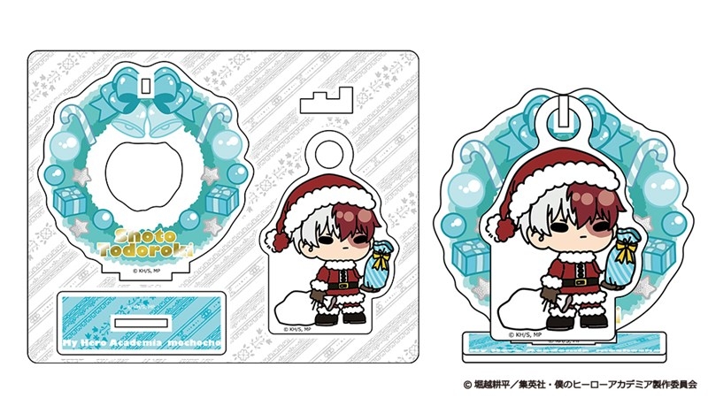 【グッズ-スタンドポップ】僕のヒーローアカデミア クリスマスmochocho アクリルスタンド 轟 焦凍
