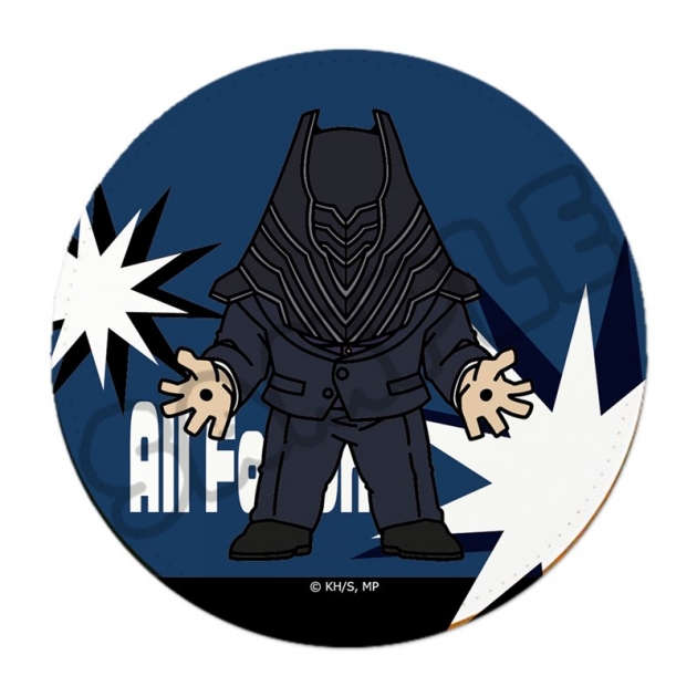 【グッズ-コースター】TVアニメ『僕のヒーローアカデミア』 みんなmochocho化大作戦!第7弾 レザーコースター M-OB(オール・フォー・ワン)
