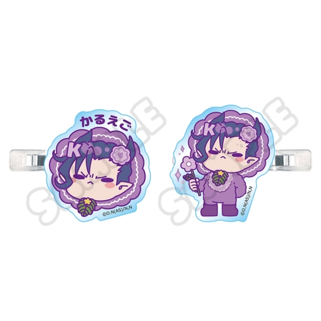 【グッズ-ヘアバンド】アニメ『魔入りました!入間くん』 前髪クリップ M-SG(ナベリウス・カルエゴ)
