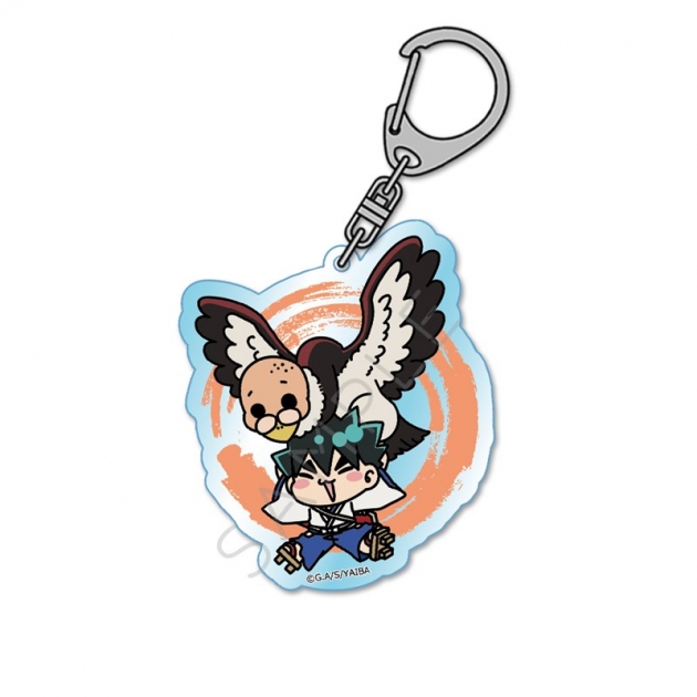 【グッズ-キーホルダー】TVアニメ『真・侍伝YAIBA』 アクリルキーホルダー MJ (刃&庄之介)
