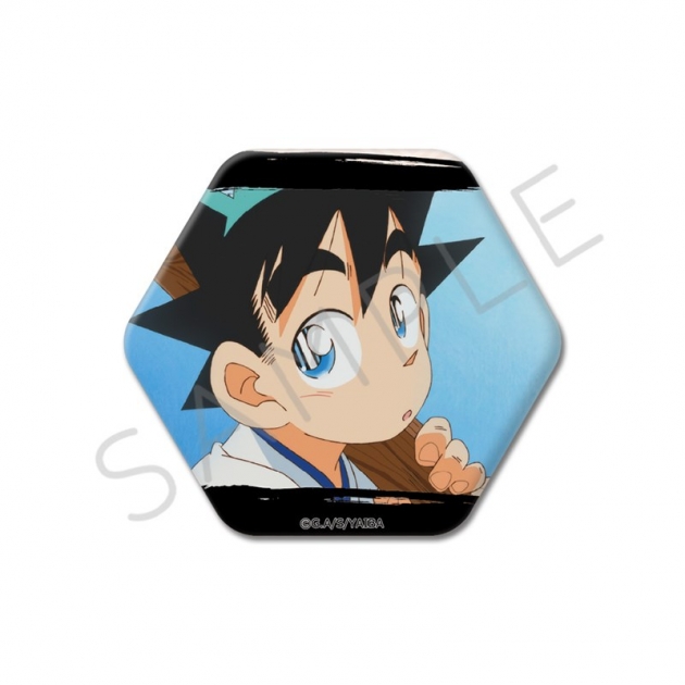 【グッズ-バッチ】TVアニメ『真・侍伝YAIBA』 六角形缶バッジ B (鉄 刃2)
