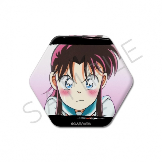 【グッズ-バッチ】TVアニメ『真・侍伝YAIBA』 六角形缶バッジ C (峰 さやか)
