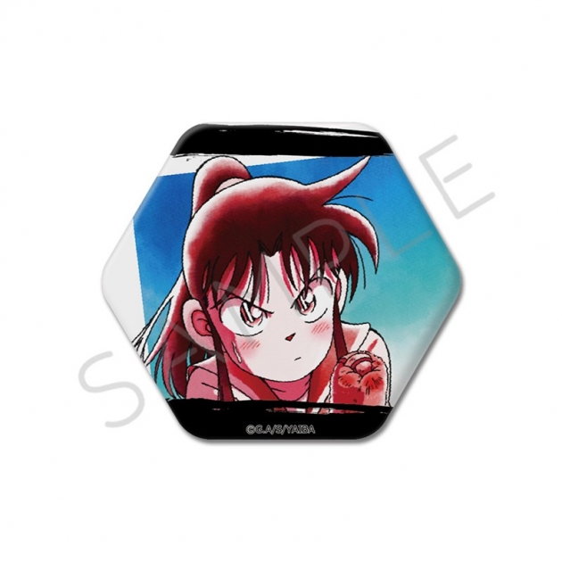 【グッズ-バッチ】TVアニメ『真・侍伝YAIBA』 六角形缶バッジ D (峰 さやか2)
