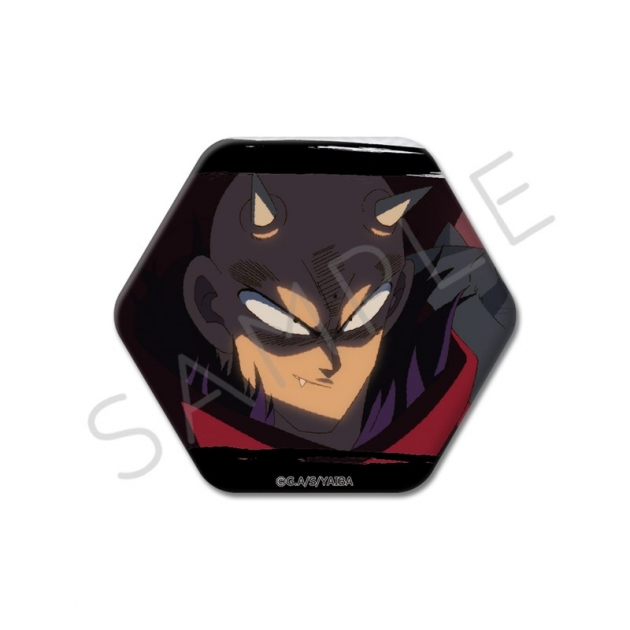 【グッズ-バッチ】TVアニメ『真・侍伝YAIBA』 六角形缶バッジ F (鬼丸 猛2)
