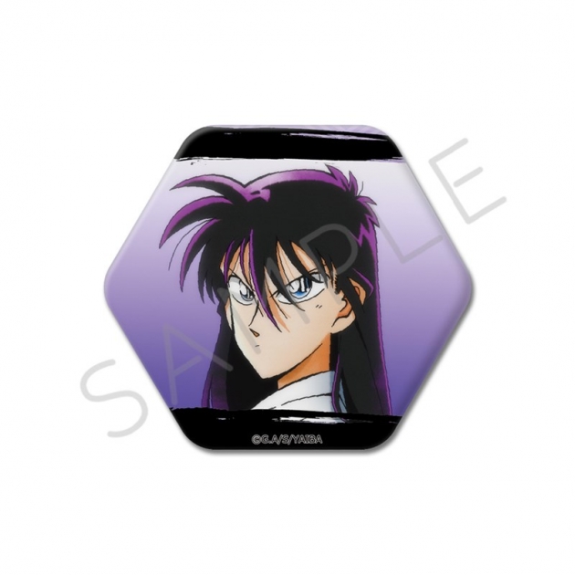 【グッズ-バッチ】TVアニメ『真・侍伝YAIBA』 六角形缶バッジ I (大和 撫子)
