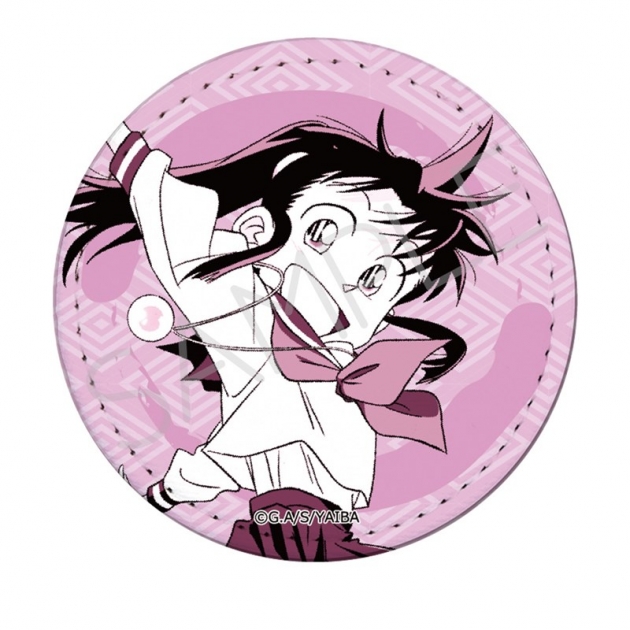 【グッズ-バッチ】TVアニメ『真・侍伝YAIBA』 レザーバッジ(丸形) B (峰 さやか)
