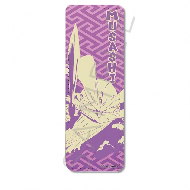 【グッズ-バッチ】TVアニメ『真・侍伝YAIBA』 レザーバッジ(ロング) D (宮本 武蔵)
