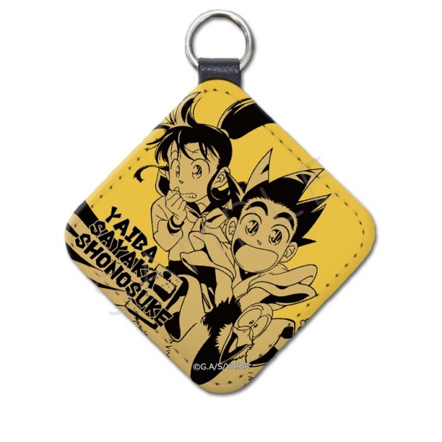 【グッズ-チャーム】TVアニメ『真・侍伝YAIBA』 レザーチャーム J (刃&庄之介)
