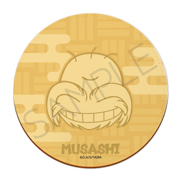 【グッズ-コースター】TVアニメ『真・侍伝YAIBA』 レザーコースター D (宮本 武蔵)
