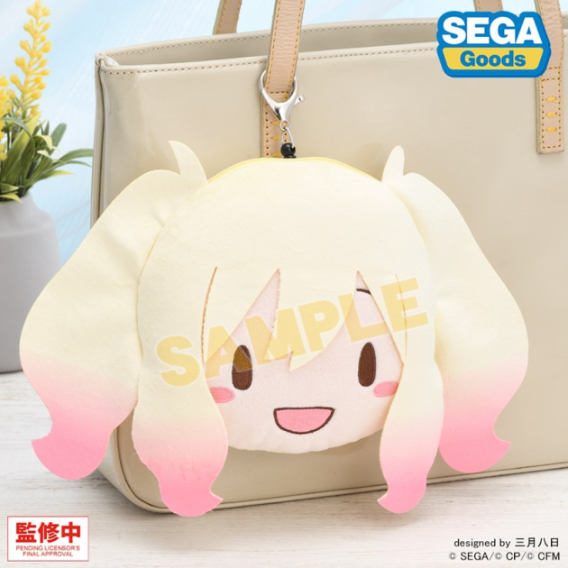 【グッズ-ポーチ】プロジェクトセカイ カラフルステージ! feat. 初音ミク ふわぷち リール付きフェイスポーチ 天馬 咲希
