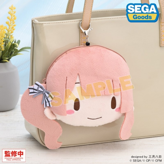 【グッズ-ポーチ】プロジェクトセカイ カラフルステージ! feat. 初音ミク ふわぷち リール付きフェイスポーチ 望月 穂波
