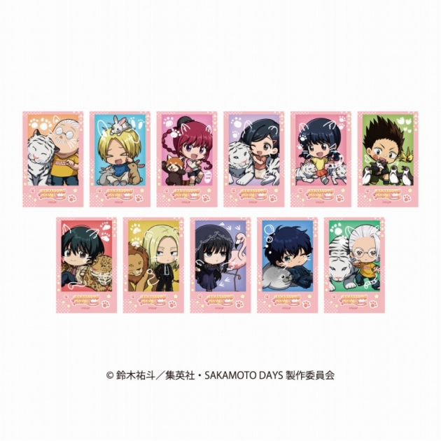 【グッズ-カード】SAKAMOTO DAYS トレーディングインスタントフォト風カード アニマルver.