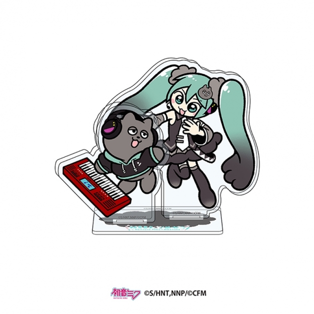 【グッズ-スタンドポップ】初音ミク×ンめねこ 初音ミク×うすくろ アクリルスタンド
