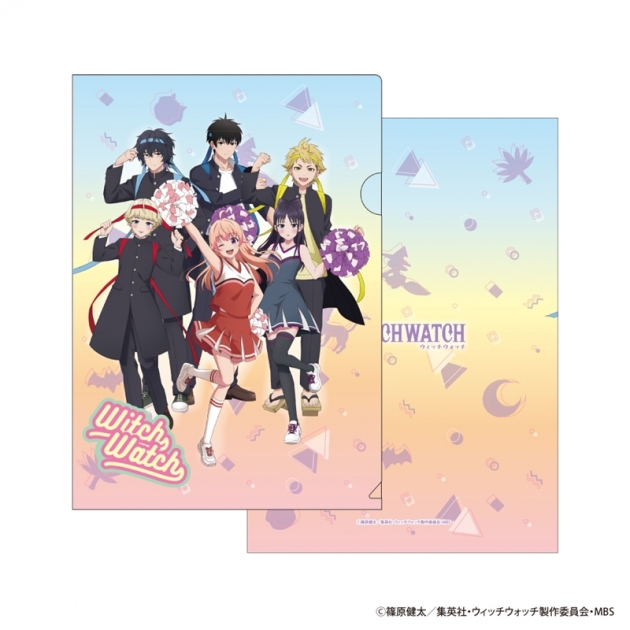【グッズ-クリアファイル】ウィッチウォッチ クリアファイル 応援団&チアver.
