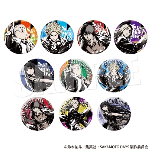 【グッズ-バッチ】SAKAMOTO DAYS トレーディング缶バッジ《ネオ・ペインティング ver.》【アニメイト先行販売】