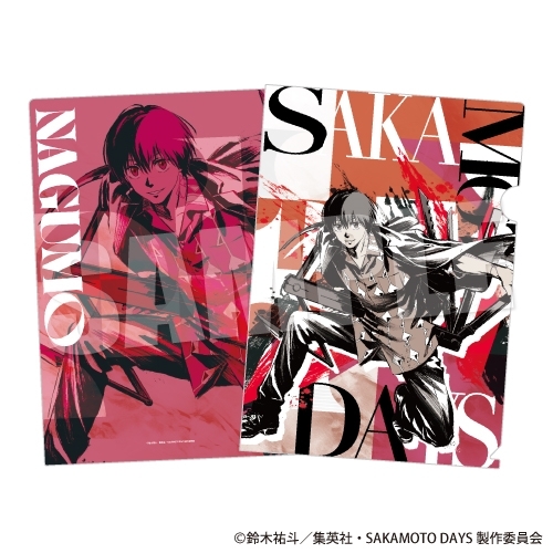 【グッズ-クリアファイル】SAKAMOTO DAYS A4クリアファイル《ネオ・ペインティング ver.》(南雲)【アニメイト先行販売】