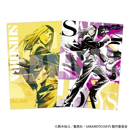 【グッズ-クリアファイル】SAKAMOTO DAYS A4クリアファイル《ネオ・ペインティング ver.》(神々廻)【アニメイト先行販売】