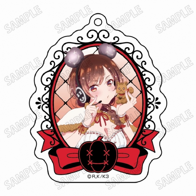 【グッズ-キーホルダー】TVアニメ「彼女、お借りします」 描き下ろしアクリルキーホルダー①水原 千鶴
