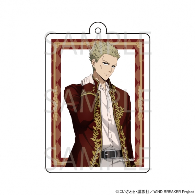【グッズ-キーホルダー】TVアニメ『WIND BREAKER』 描き下ろしアクリルキーホルダー[柊登馬]
