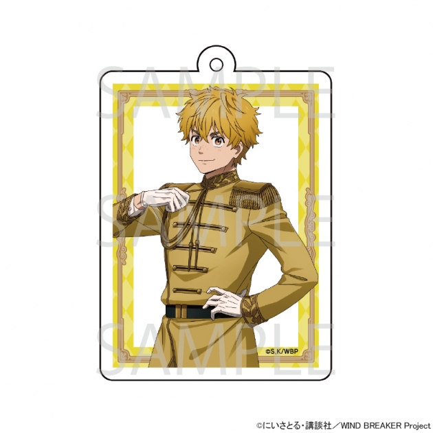 【グッズ-キーホルダー】TVアニメ『WIND BREAKER』 描き下ろしアクリルキーホルダー[楡井秋彦]
