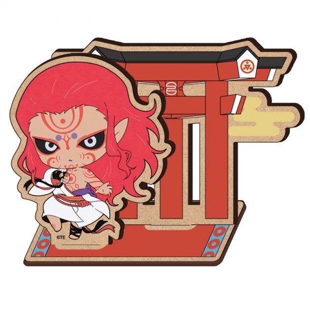 【グッズ-スタンドポップ】『劇場版モノノ怪 第二章 火鼠』 ウッドスタンド 神儀(描き起こしミニキャラ)