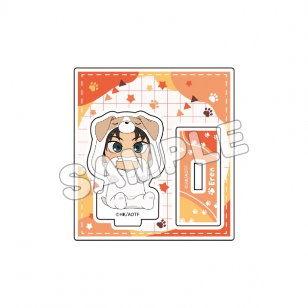【グッズ-スタンドポップ】進撃の巨人 あにまるっこアクリルスタンド 幼少期 ver./エレン

