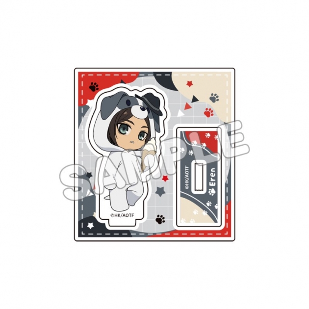 【グッズ-スタンドポップ】進撃の巨人 あにまるっこアクリルスタンド2/エレン 潜入ver.
