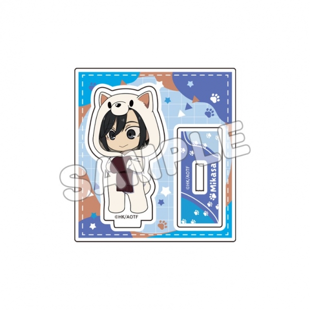 【グッズ-スタンドポップ】進撃の巨人 あにまるっこアクリルスタンド The Final Season ver./ミカサ
