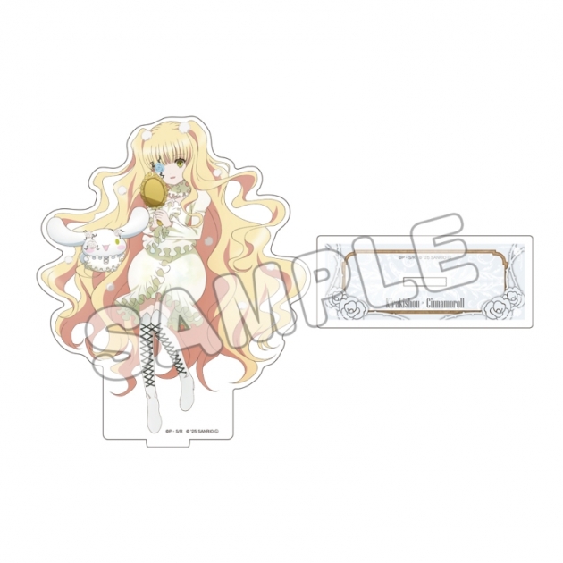 【グッズ-スタンドポップ】ローゼンメイデン × サンリオキャラクターズ アクリルフィギュアM/雪華綺晶×シナモロール
