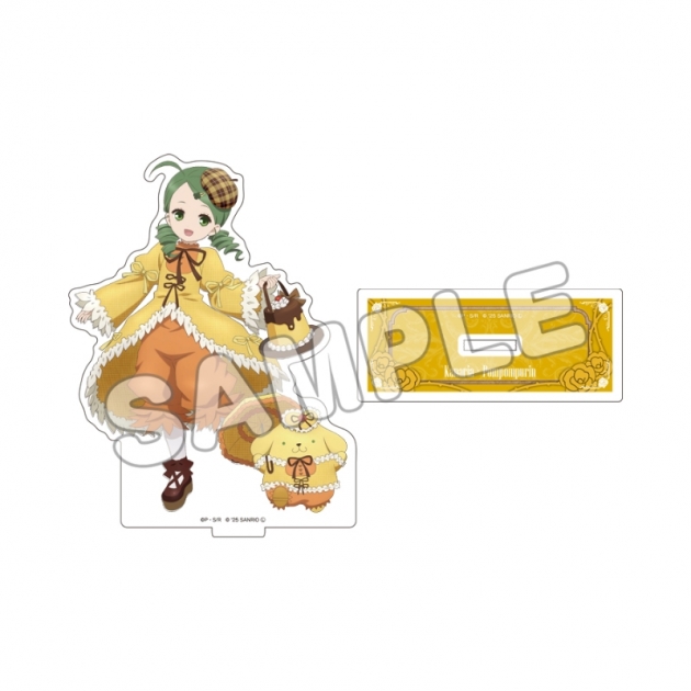 【グッズ-スタンドポップ】ローゼンメイデン × サンリオキャラクターズ アクリルフィギュアM/金糸雀×ポムポムプリン
