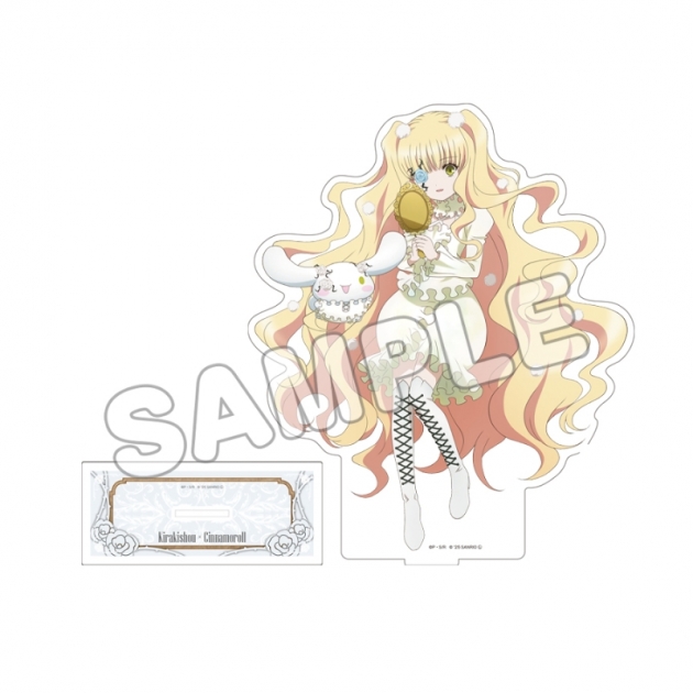 【グッズ-スタンドポップ】ローゼンメイデン × サンリオキャラクターズ アクリルフィギュアL/雪華綺晶×シナモロール
