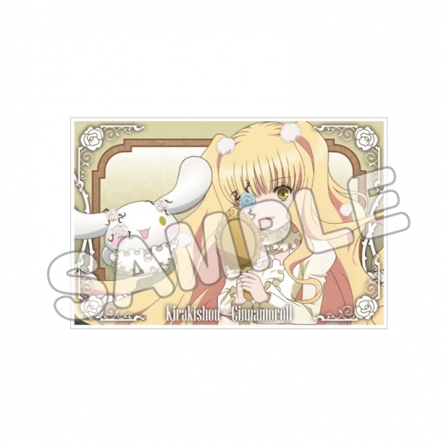 【グッズ-置きもの】ローゼンメイデン × サンリオキャラクターズ アクリルブロック/雪華綺晶×シナモロール
