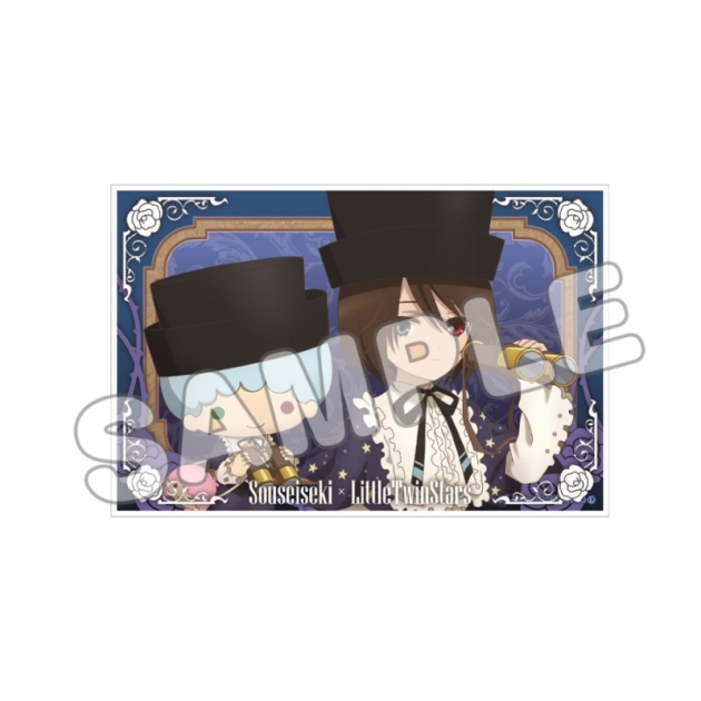 【グッズ-置きもの】ローゼンメイデン × サンリオキャラクターズ アクリルブロック/蒼星石×リトルツインスターズ(キキ)
