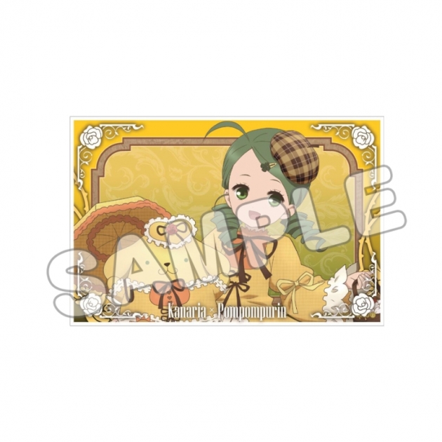 【グッズ-置きもの】ローゼンメイデン × サンリオキャラクターズ アクリルブロック/金糸雀×ポムポムプリン
