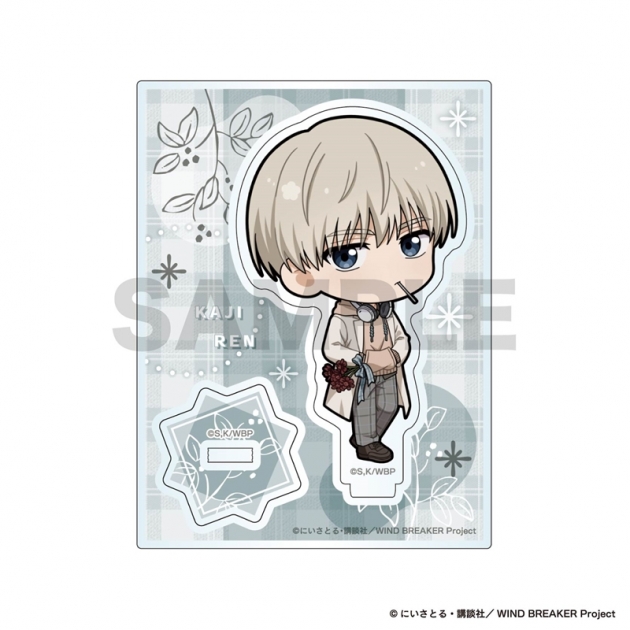 【グッズ-スタンドポップ】TVアニメ「WIND BREAKER Season2」 ミニキャラアクリルスタンド / 梶 蓮

