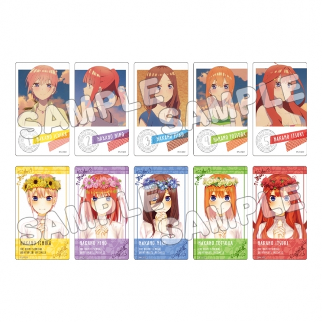【グッズ-カード】五等分の花嫁* トレーディングアクリルカード(全10種)
