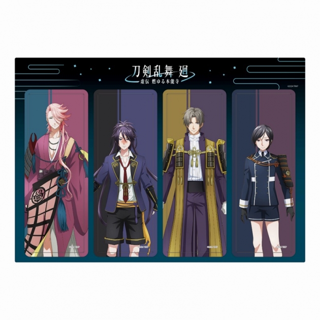 【グッズ-ブックマーカー】刀剣乱舞 廻 -虚伝 燃ゆる本能寺- 4連クリアしおりB
