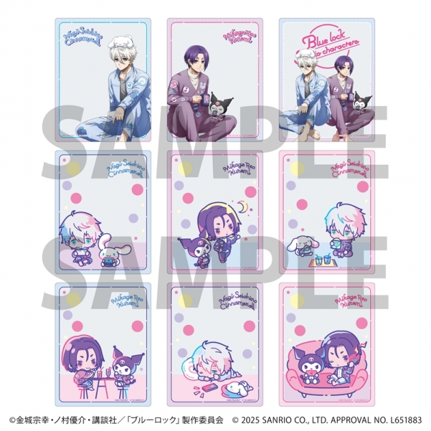 【グッズ-カード】TVアニメ『ブルーロック』×サンリオキャラクターズ アクリルカード03/ブラインド(全9種)(コラボイラスト)
